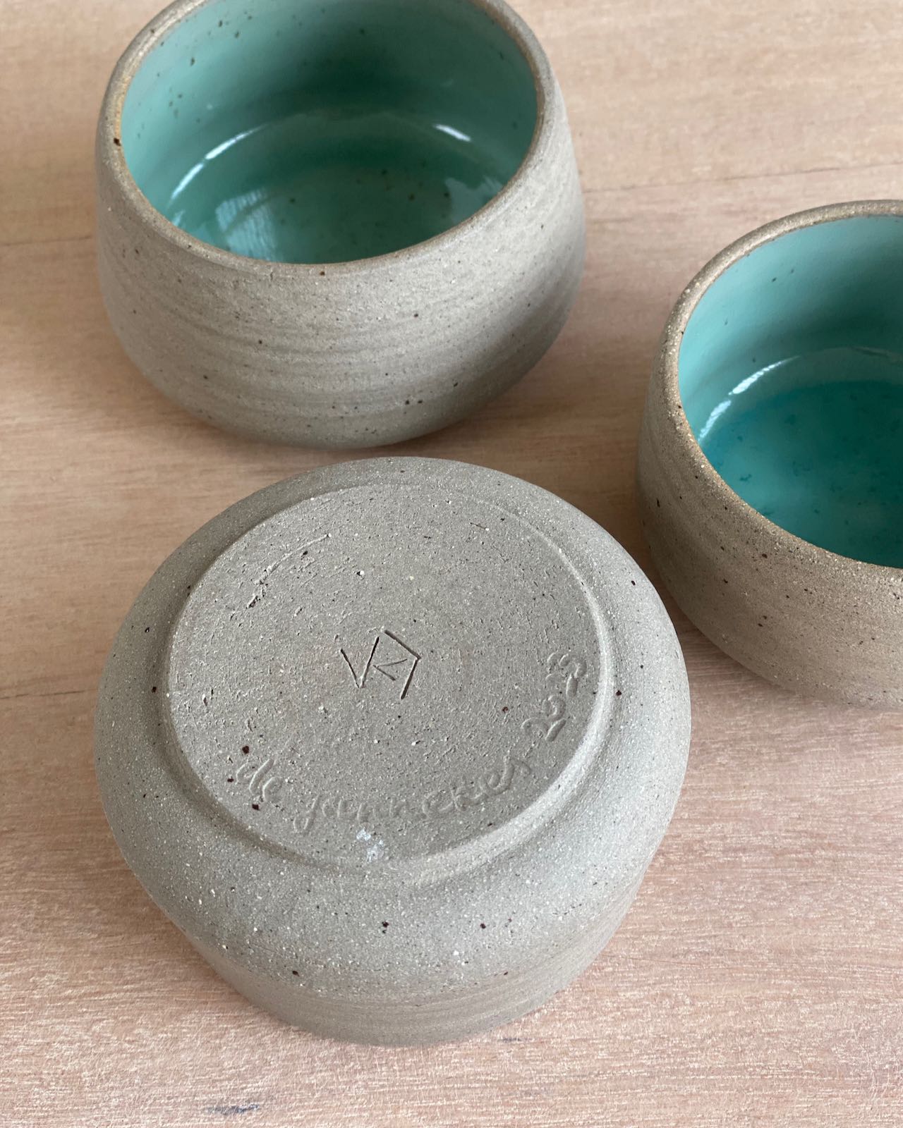 Image de jannekes: cups mint (set of 3)